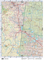 NOAB29 Wall Map - Demmitt - Backroad Maps