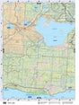 NOAB35 Wall Map - Gift Lake - Backroad Maps