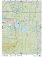NOAB38 Wall Map - Sandy Lake - Backroad Maps