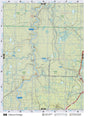 NOAB39 Wall Map - Pelican Portage - Backroad Maps