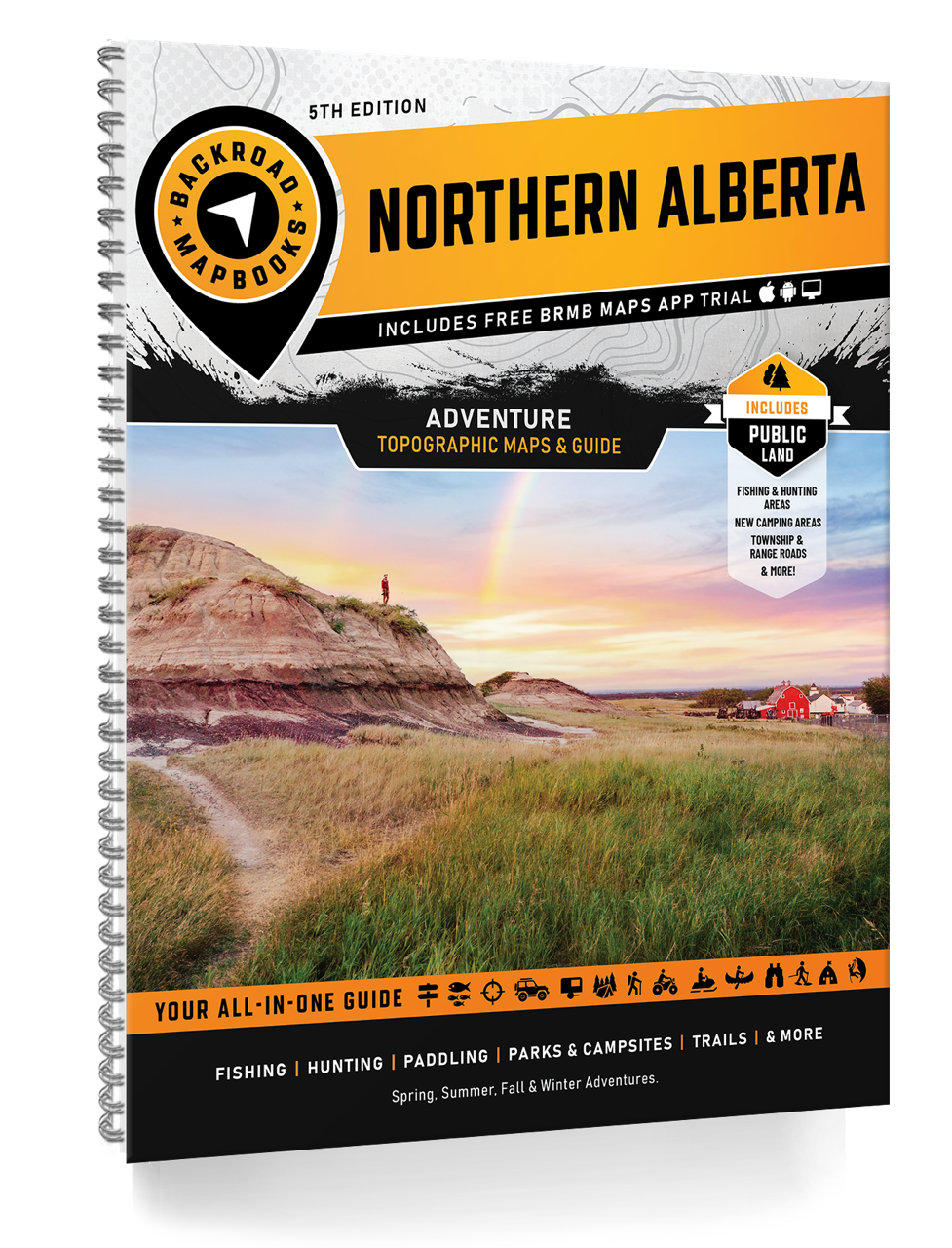Alberta Backroad Mapbook Bundle
