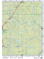 NOAB40 Wall Map - Mariana Lake - Backroad Maps