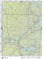 NOAB41 Wall Map - Conklin - Backroad Maps
