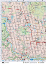 NOAB45 Wall Map - Fairview - Backroad Maps