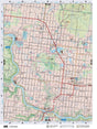 NOAB45 Wall Map - Fairview - Backroad Maps