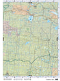 NOAB48 Wall Map - Cadotte Lake - Backroad Maps