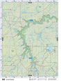 NOAB53 Wall Map - Grand Rapids - Backroad Maps