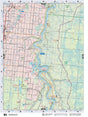 NOAB61 Wall Map - Notikewin - Backroad Maps