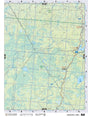 NOAB62 Wall Map - Jackpine Lake - Backroad Maps