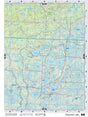 NOAB66 Wall Map - Chipeweyan Lake - Backroad Maps