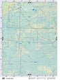 NOAB67 Wall Map - Dunkirk River - Backroad Maps