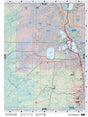 NOAB68 Wall Map - Fort Mackay - Backroad Maps
