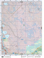 NOAB69 Wall Map - Fort Mcmurray - Backroad Maps