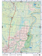NOAB74 Wall Map - Kemp River - Backroad Maps
