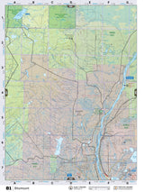 NOAB81 Wall Map - Bitumount - Backroad Maps