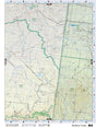 NOAB84 Wall Map - Foulwater Creek - Backroad Maps