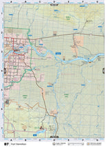 NOAB87 Wall Map - Backroad Maps
