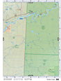 NOAB88 Wall Map - Garden Creek - Backroad Maps