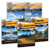 Canadian Prairies Backroad Mapbook Bundle