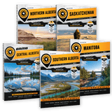 Canadian Prairies Backroad Mapbook Bundle