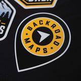 Backroad Maps Logo Bumper Sticker