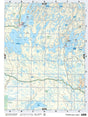 SKSK100 TOPO Map - Pinehouse Lake - Backroad Maps