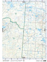 SKSK106 TOPO Map - Graham Lake - Backroad Maps