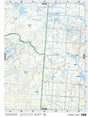 SKSK106 Wall Map - Graham Lake - Backroad Maps
