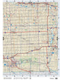 SKSK10 Wall Map - Oxbow - Backroad Maps