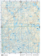 SKSK113 TOPO Map - Brabant - Backroad Maps