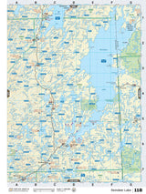 SKSK118 TOPO Map - Reindeer Lake - Backroad Maps