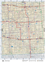 SKSK11 Wall Map - Glen Ewen - Backroad Maps