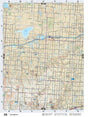 SKSK13 Wall Map - Tompkins - Backroad Maps