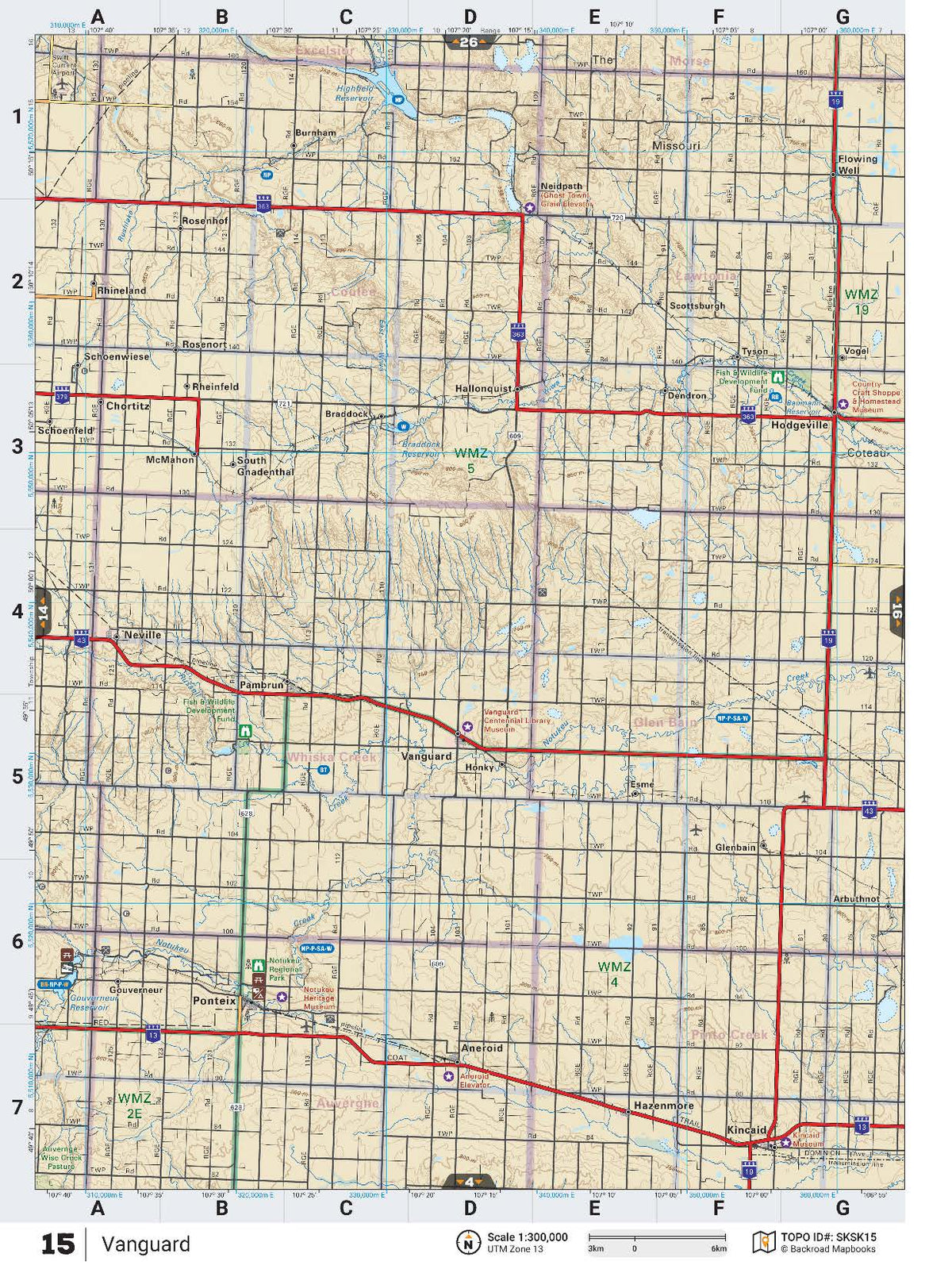 SKSK15 TOPO Map - Vanguard