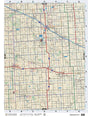 SKSK22 Wall Map - Moosomin - Backroad Maps