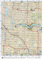 SKSK25 TOPO Map - Saskatchewan Landing Provincial Park - Backroad Maps