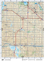 SKSK27 TOPO Map - Central Butte - Backroad Maps