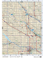 SKSK28 TOPO Map - Moose Jaw - Backroad Maps