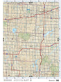 SKSK36 Wall Map - Rosetown - Backroad Maps