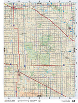 SKSK42 TOPO Map - Foam Lake - Backroad Maps