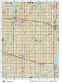SKSK51 Wall Map - Humboldt - Backroad Maps