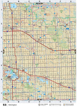 SKSK53 TOPO Map - Kelvington - Backroad Maps