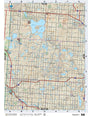 SKSK56 Wall Map - Macklin - Backroad Maps