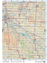 SKSK58 TOPO Map - North Battleford - Backroad Maps