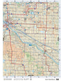 SKSK58 TOPO Map - North Battleford - Backroad Maps