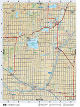 SKSK59 TOPO Map - Redberry Lake - Backroad Maps