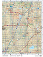 SKSK60 TOPO Map - Rosthern - Backroad Maps