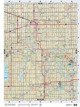 SKSK62 TOPO Map - Melfort - Backroad Maps