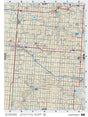 SKSK66 Wall Map - Lloydminster - Backroad Maps