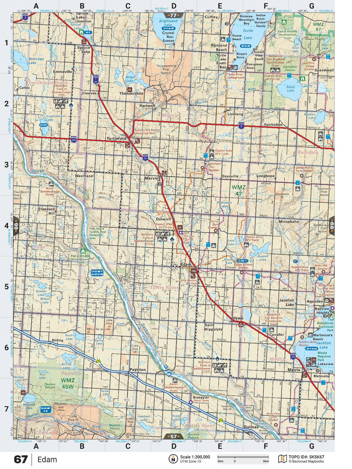 SKSK67 TOPO Map Edam